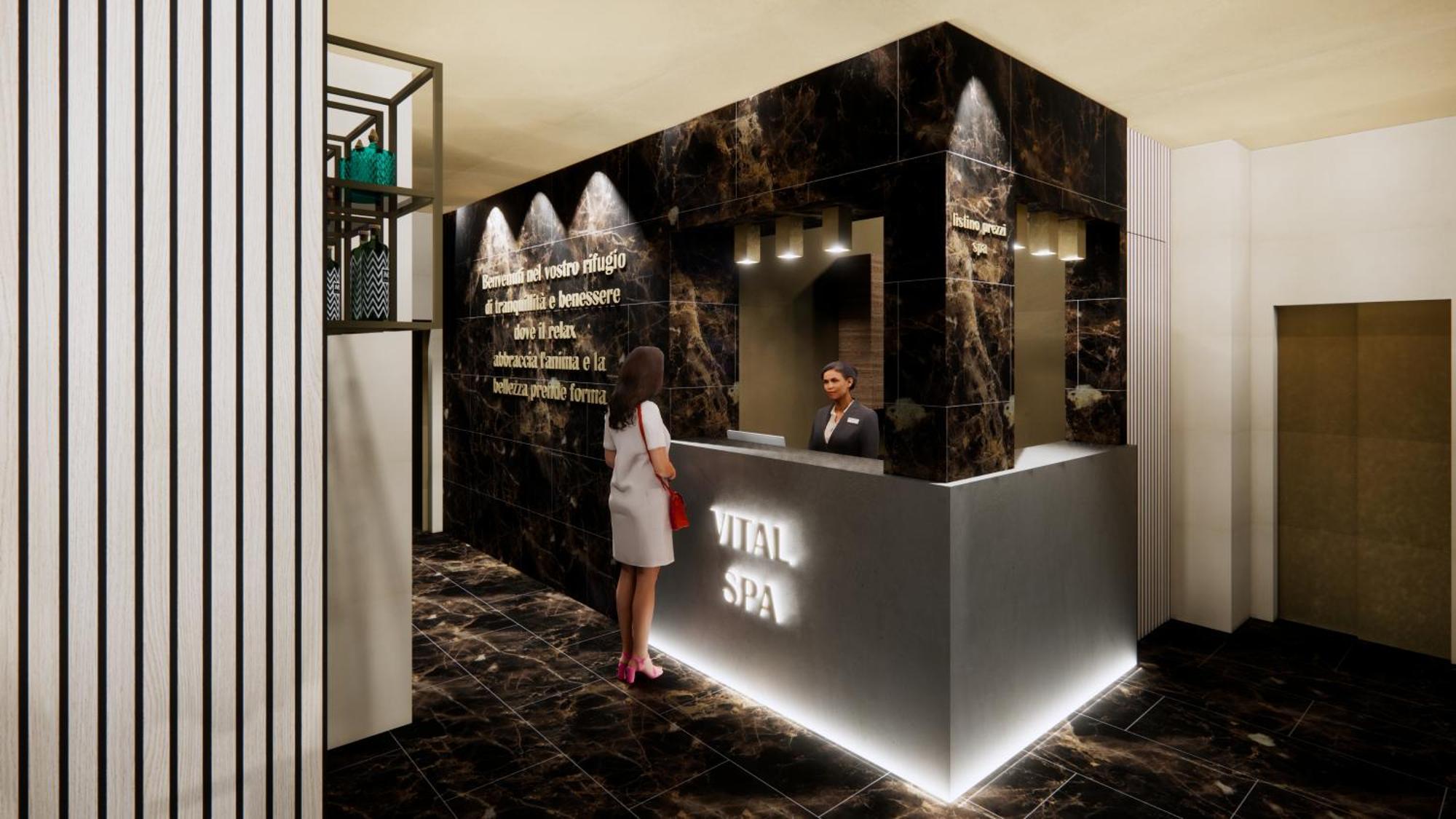 Vital Hotel Flora 코마노테르메 외부 사진